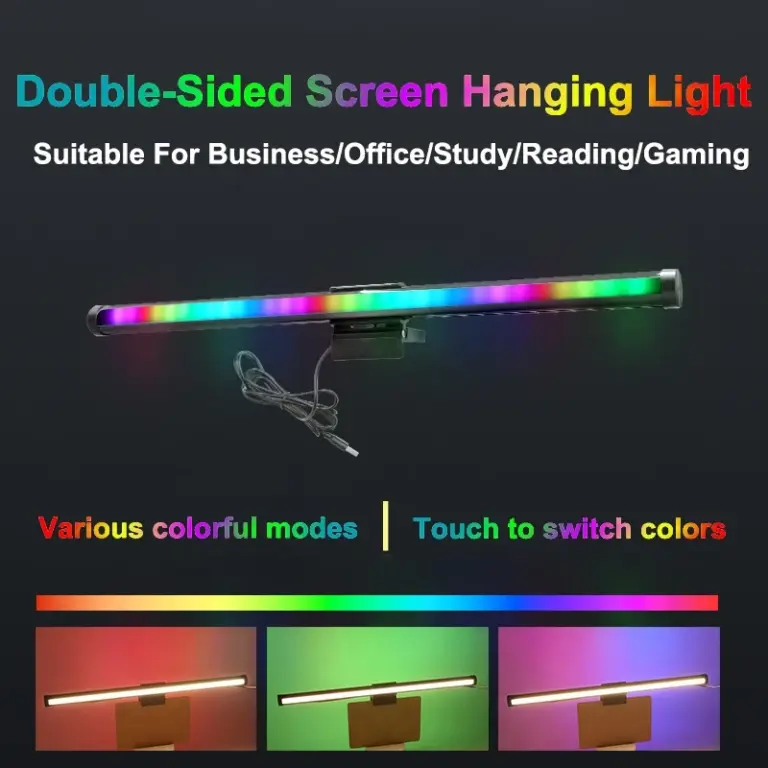 led desk lamp monitor light bar eye-care stepless dimming lighting table lamp computer monitor scree