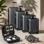 3 Smart Travel Picks: Hard Shell Luggage, Cable Organizer Bag, and a Durable Automatic Watch
