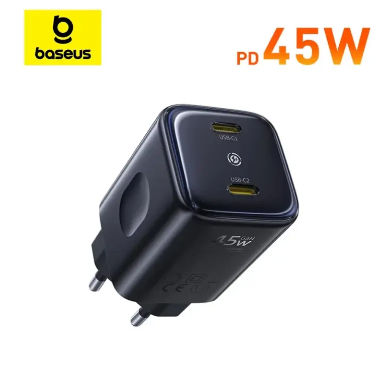Baseus 45W GaN Charger with USB-C PD