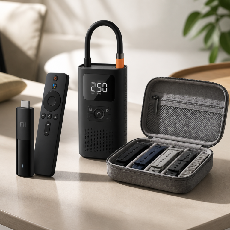 3 Smart Everyday Upgrades: Xiaomi 4K TV Stick, Baseus Tire Inflator, and Apple Watch Band Travel Case 3 Smart Everyday Upgrades: Xiaomi 4K TV Stick, Baseus Tire Inflator, and Apple Watch Band Travel Case