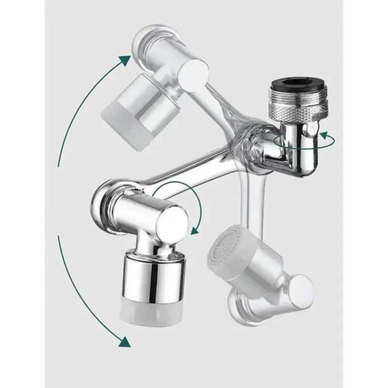 1080° Faucet Aerator for Less Splashing
