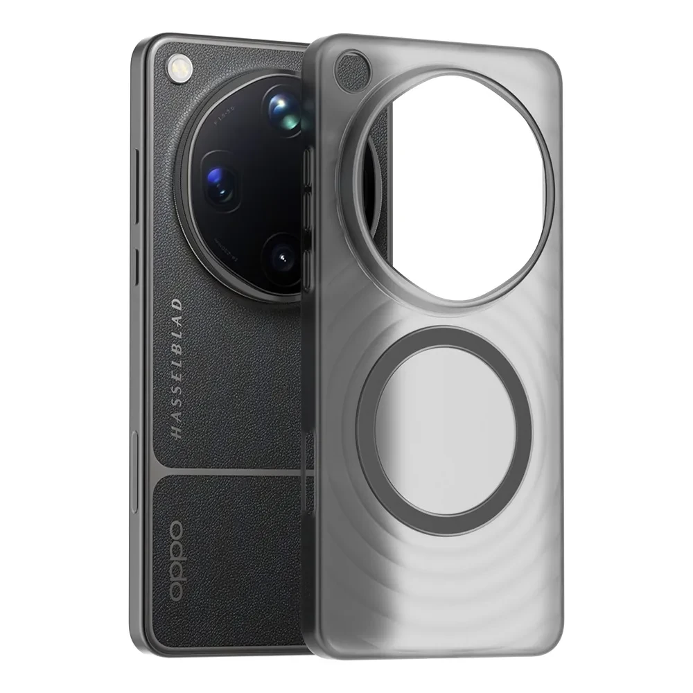 Transparent Magnetic Case for OPPO Find X9 Ultra