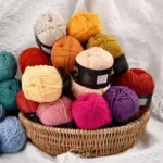 50g Milk Cotton Crochet Yarn 4-ply