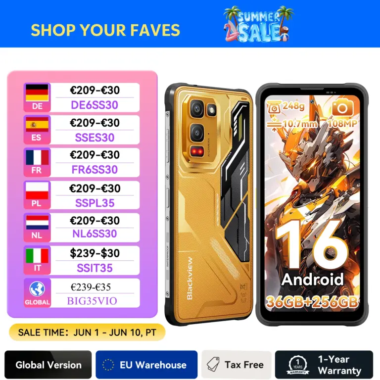 Blackview Fort 5 Rugged Smartphone - Specifications and Review