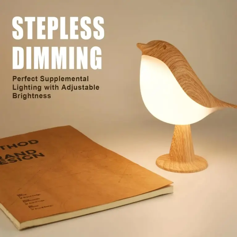 Cordless Bird Lamp with 3 Color Temperatures