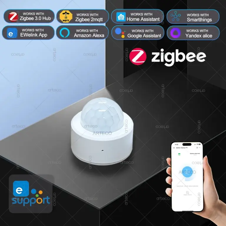Ewelink Zigbee PIR Motion Sensor for Smart Security