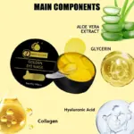 Golden Eye Patches with Collagen & Aloe Vera