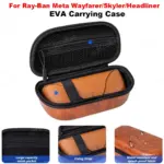 🌍 Snap AR glasses: Hard travel case for protecting Ray-Ban Meta glasses