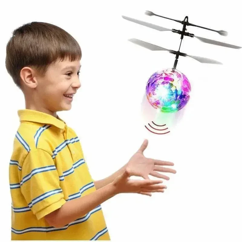 Luminous Flying Ball with Gesture Control