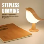 Small Cordless Bird Desk Lamp