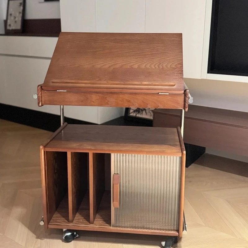Medieval Solid Wood Cabinet for Bedroom and Living