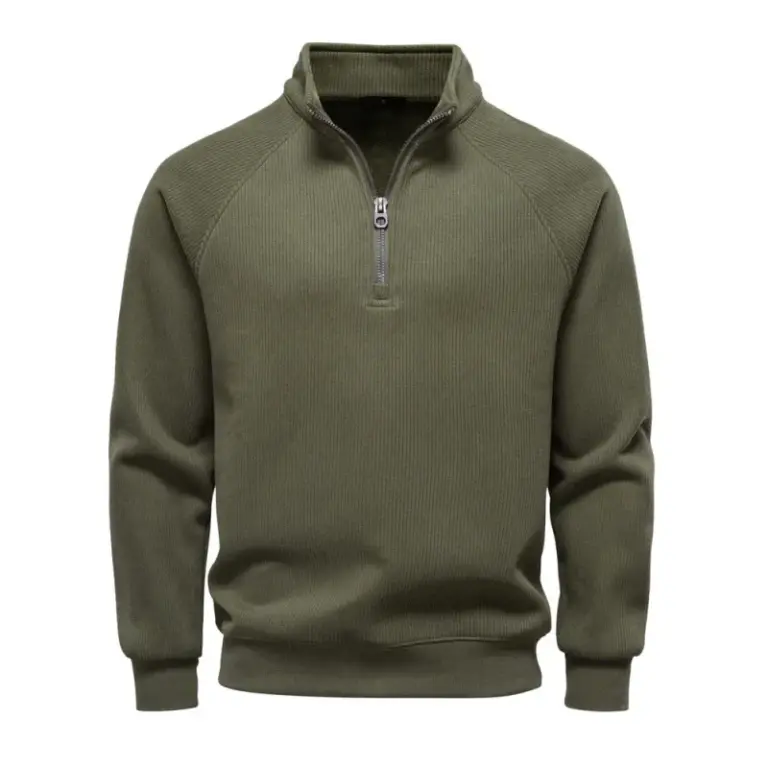 Men's Half-Zip Fleece Sweatshirt