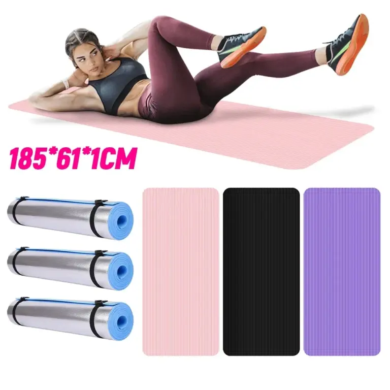 Non-Slip Yoga Mat for Home and Gym