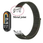 Nylon Loop Strap for Xiaomi Mi Band 10 9 8 Breathable Wristband Bracelet Sport Pulsera Watchband For