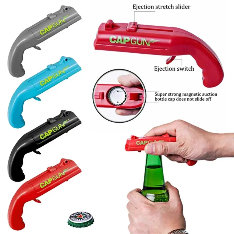 Bottle Opener Cap Gun