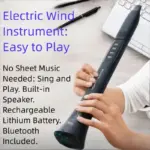 Electronic Wind Instrument with Bluetooth Speaker