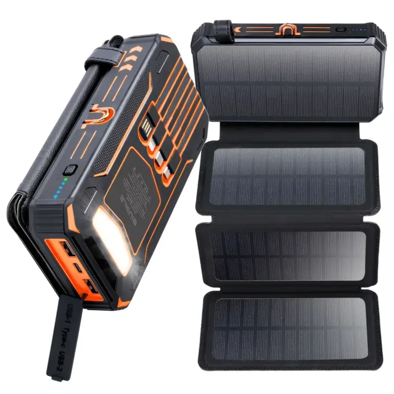 Solar Power Bank 20000mAh Fast Charging
