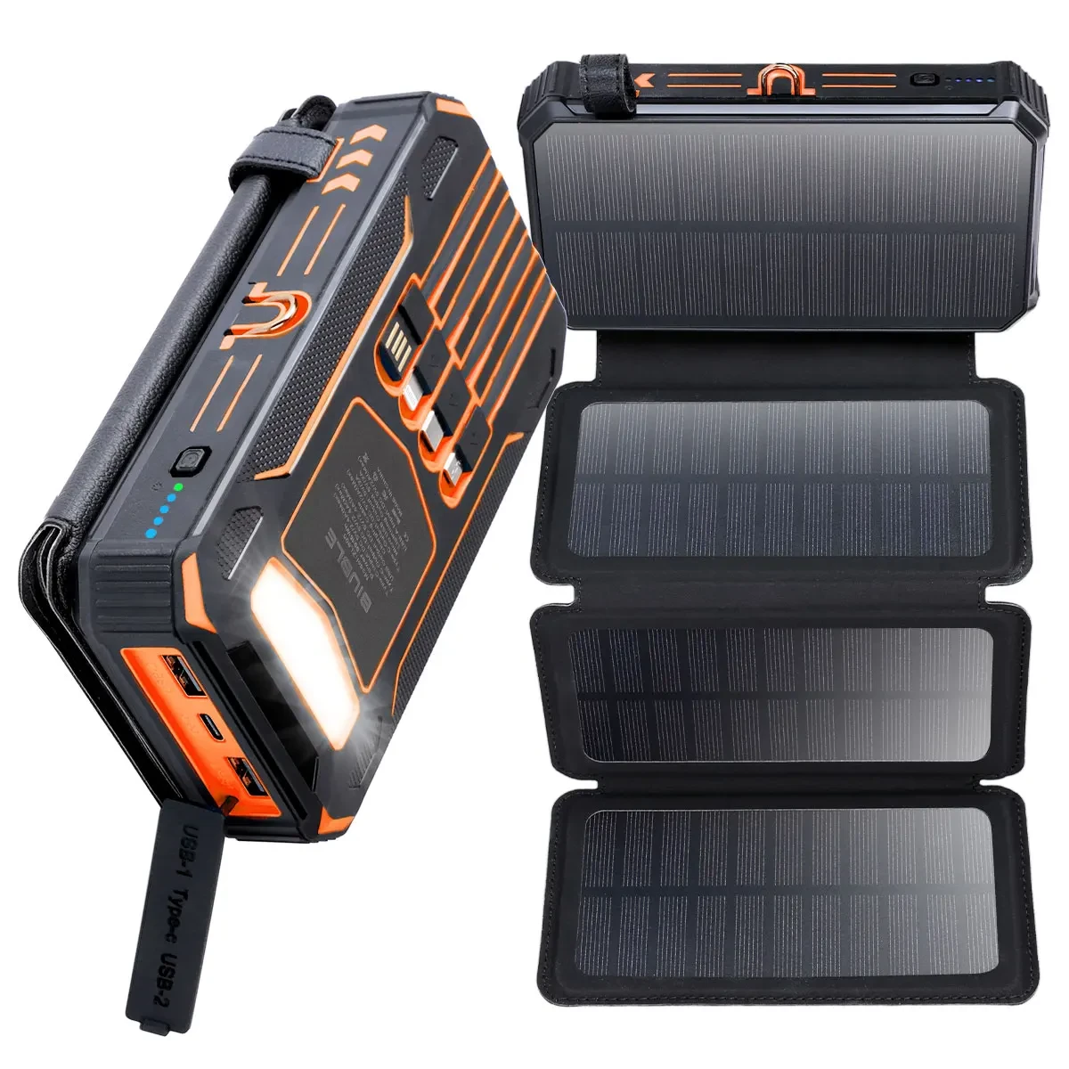 Solar Power Bank 20000mAh Fast Charging