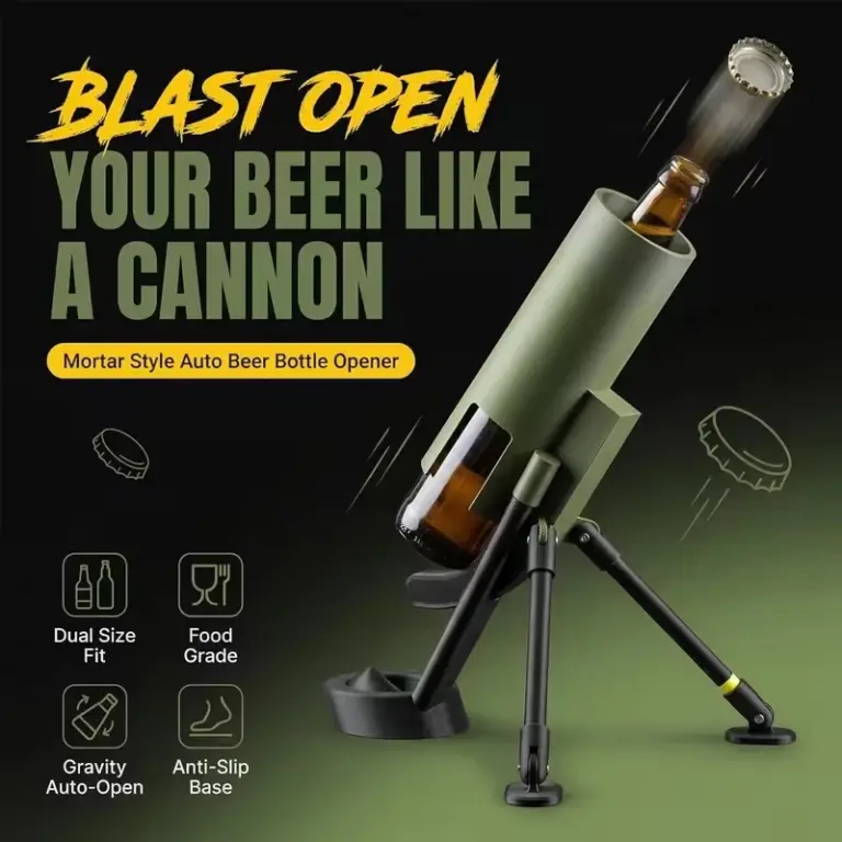 51mm Tactical Bottle Opener with Cap Launcher