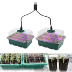 Seed Starter Tray with LED and Humidity Control