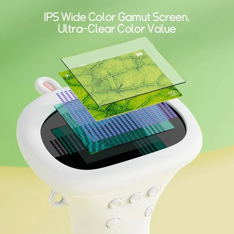 Kids Microscope with Screen and 1000x Zoom