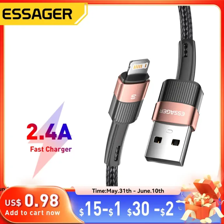 USB Cable for iPhone Fast Charging