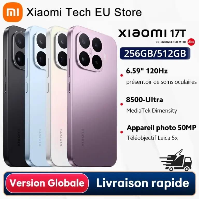 Xiaomi 17T with Leica and 6500mAh Battery